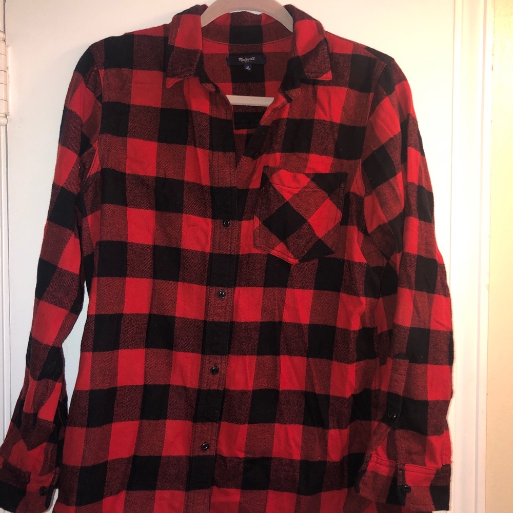 Madewell: Red and Black Flannel